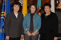 Dr. Yvette Roubideaux, Beverly Calderon, Margo Kerrigan